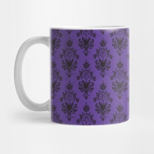 Creepy Wallpaper, Purple Mug